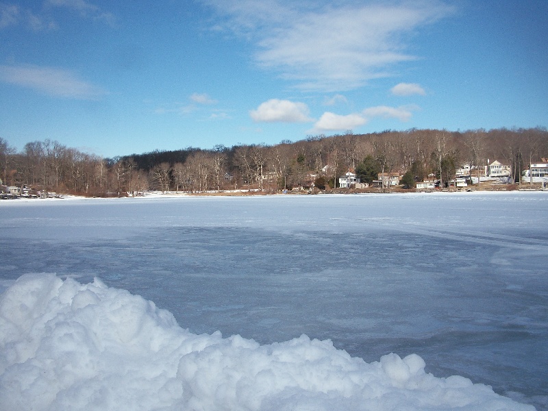 out on the conventry lake